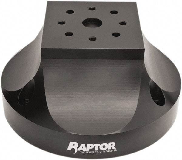 Raptor Workholding - 11.95" Jaw Width, 6" High Riser - For Use with 4 & 5 Axis Workholding Systems - Industrial Tool & Supply