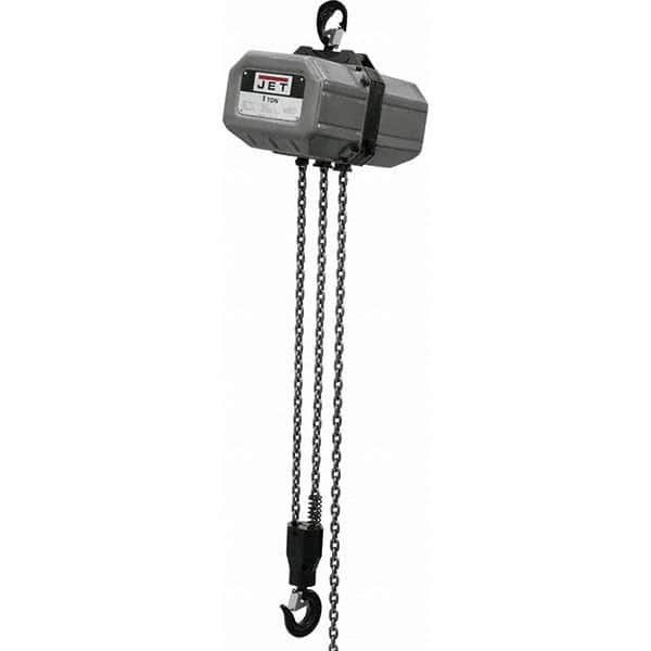 Jet - Electric Hoists Type: Electric Hoist Load Capacity (Ton): 1 - Industrial Tool & Supply