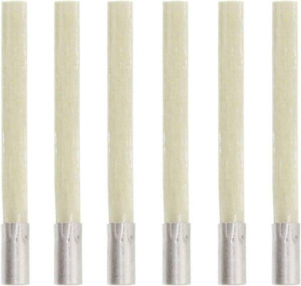 Value Collection - Glass Fiber Scratch Brush Tip Refill - 4-45/64" Brush Length, 4-45/64" OAL, 1-13/64" Trim Length - Industrial Tool & Supply