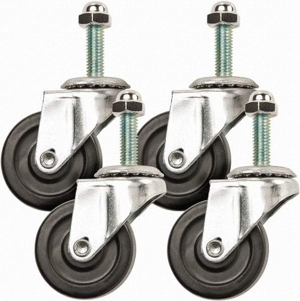Steiner - Welding Screen Swivel Caster Wheel - Use with Steiner-HD Protect-O-Screens - Industrial Tool & Supply