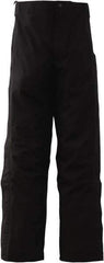 Viking - Size 3XL, Black, Rain, Wind Resistant Pants - 3 Pockets - Industrial Tool & Supply