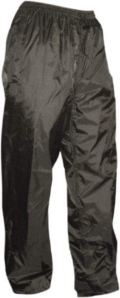 Viking - Size 3XL, Charcoal, Rain, Wind Resistant Pants - 3 Pockets - Industrial Tool & Supply
