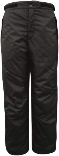 Viking - Size M, Black, Rain, Wind Resistant Pants - No Pockets - Industrial Tool & Supply