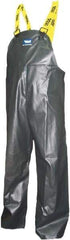 Viking - Size S, Green, Chemical, Rain, Wind Resistant Bib Overall - No Pockets - Industrial Tool & Supply