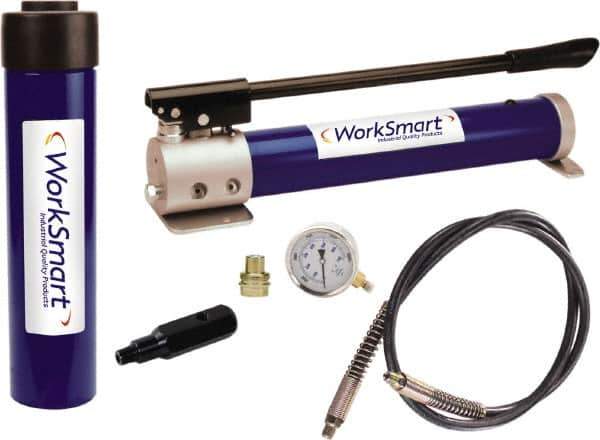 Value Collection - Manual Pump & Cylinder Sets Load Capacity (Ton): 15 Cylinder Number: 42366815 - Industrial Tool & Supply