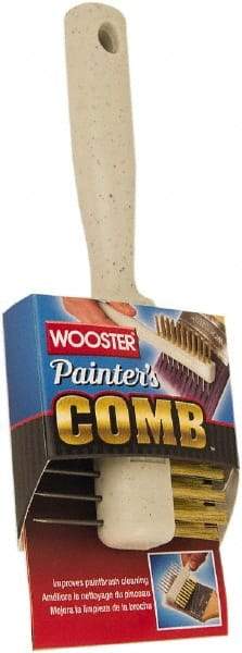 Wooster Brush - 0.88" Wide Brush Comb - Polypropylene - Industrial Tool & Supply