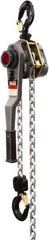 Jet - 6,000 Lb Lifting Capacity, 5' Lift Height, Lever with Overload Protection Hoist - Made from Chain - Industrial Tool & Supply