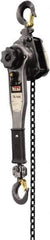 Jet - 1,500 Lb Lifting Capacity, 15' Lift Height, Lever Hoist - Made from Chain, 31 Lb Avg Pull to Lift Rated Load - Industrial Tool & Supply