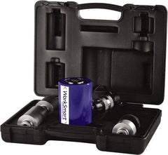 Value Collection - 10 Ton, 1.5" Stroke, 3.53 Cu In Oil Capacity, Portable Hydraulic Low Profile Kit Cylinder - 2.35 Sq In Effective Area, 3.48" Lowered Ht., 4.98" Max Ht., 1.73" Cyl Bore Diam, 1.5" Plunger Rod Diam - Industrial Tool & Supply