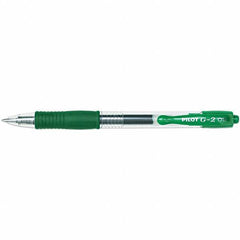 Pilot - Conical Roller Ball Pen - Green - Industrial Tool & Supply