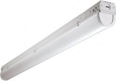 Cooper Lighting - 22 Watt, 2,800 Lumen, LED Strip Light - Surface Mounted, 120/277 Volt, 4,000° K, 49-3/8" Long x 4-3/4" Wide x 2-1/4" High - Industrial Tool & Supply