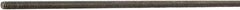 Made in USA - #10-32 1" OAL Fully Threaded Stud - Carbon Steel, Oil Finish, Inch & Metric - Industrial Tool & Supply