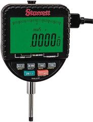 Starrett - Electronic Drop Indicators Minimum Measurement (Decimal Inch): 0.0000 Minimum Measurement (mm): 0.00 - Industrial Tool & Supply