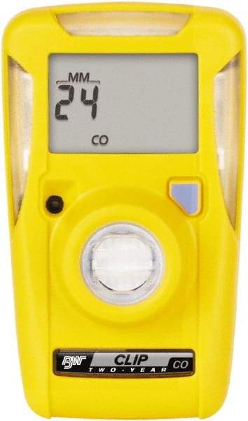 BW Technologies by Honeywell - Visual, Vibration & Audible Alarm, LCD Display, Single Gas Detector - Monitors Carbon Monoxide, -40 to 50°C Working Temp - Industrial Tool & Supply