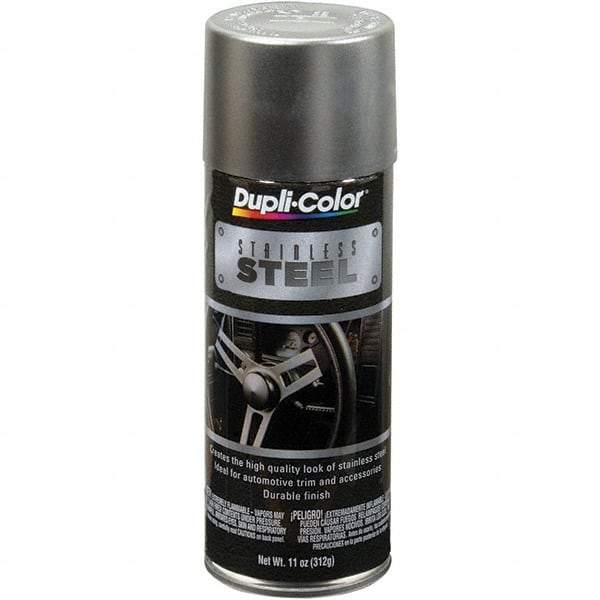 Dupli-Color - Automotive Stainless Steel Paint - 11 oz Aerosol Can - Industrial Tool & Supply