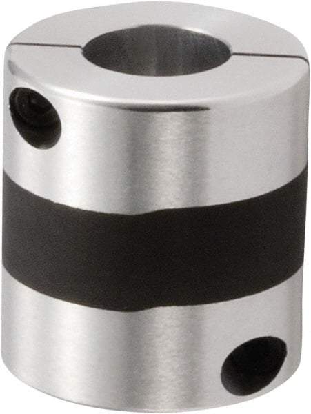 NBK - 5 to 8mm Bore, Servo Motor Flexible Coupling - 27mm OD, 32mm OAL, Aluminum Alloy, Clamp Style - Industrial Tool & Supply