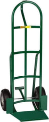 Little Giant - 800 Lb Capacity 49" OAH Hand Truck with Foot Kick - 13-1/2 x 16" Base Plate, Loop Handle, Steel, Pneumatic Wheels - Industrial Tool & Supply