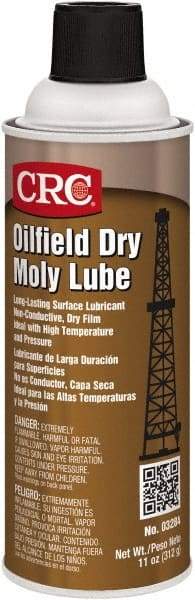 CRC - 16 oz Aerosol Can Molybdenum Disulfide Spray Lubricant - 650°F Max - Industrial Tool & Supply