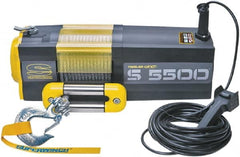 Superwinch - 5,500 Lb. Capacity, 9/32" x 60' Cable, DC Electric Winch - Industrial Tool & Supply
