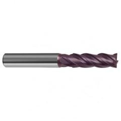 5/16" Dia. - 3-1/4" OAL - 4 FL Variable Helix Firex Carbide End Mill - Industrial Tool & Supply