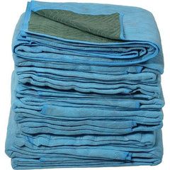 Vestil - 80" Long x 72" Wide Cotton/Polyester Tarp & Dust Cover - Blue - Industrial Tool & Supply