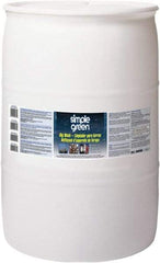 Simple Green - 55 Gal Drum Cleaner/Degreaser - Liquid, Alkaline, Unscented - Industrial Tool & Supply