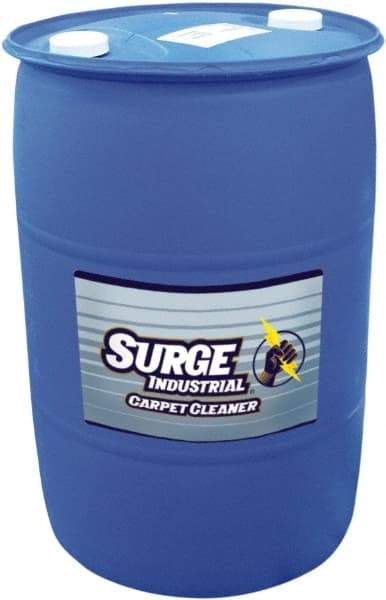 Surge Industrial - 55 Gal Drum Carpet Cleaner - Light Citrus Scent, Use on Carpet & Upholstery - Industrial Tool & Supply
