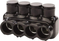 POLARIS nsi - 6 AWG, Class B & C Wire Compatible, Aluminum, Hex Split Bolt Connector - 3.8" OAL, 2.03" Base Width - Industrial Tool & Supply