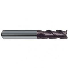 1/8" Dia. - 2" OAL - 3 FL Variable Helix Firex Carbide End Mill - Industrial Tool & Supply