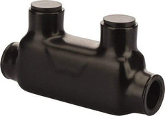 POLARIS nsi - 14 to 1/0 AWG, Class B & C Wire Compatible, Aluminum, Hex Split Bolt Connector - 3-1/4" OAL, 0.9" Base Width - Industrial Tool & Supply