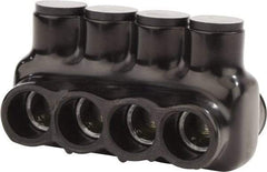 POLARIS nsi - 6 AWG, Class B & C Wire Compatible, Aluminum, Hex Split Bolt Connector - 4.57" OAL, 2.41" Base Width - Industrial Tool & Supply