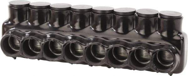 POLARIS nsi - 4 AWG, Class B & C Wire Compatible, Aluminum, Hex Split Bolt Connector - 9.82" OAL, 2.83" Base Width - Industrial Tool & Supply