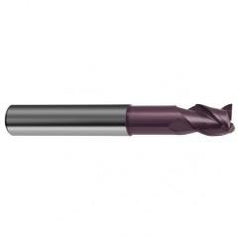 1/4" Dia. - 2-1/2" OAL - 3 FL Variable Helix Firex Carbide End Mill - Industrial Tool & Supply