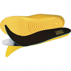 MEGAComfort - 14 to 15 Men's Steel & Memory Foam Puncture Resistant Insoles - Full Length Soles - Industrial Tool & Supply