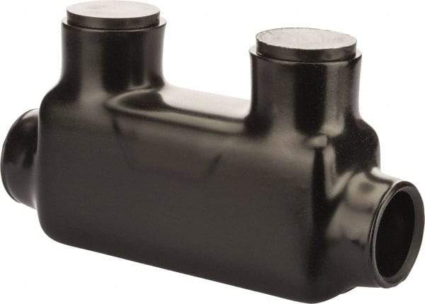 POLARIS nsi - 4 AWG, Class B & C Wire Compatible, Aluminum, Hex Split Bolt Connector - 4.62" OAL, 1.62" Base Width - Industrial Tool & Supply