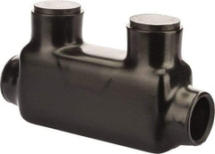 POLARIS nsi - 4 AWG, Class B & C Wire Compatible, Aluminum, Hex Split Bolt Connector - 4.62" OAL, 1.62" Base Width - Industrial Tool & Supply