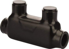 POLARIS nsi - 6 AWG, Class B & C Wire Compatible, Aluminum, Hex Split Bolt Connector - 4" OAL, 1.19" Base Width - Industrial Tool & Supply