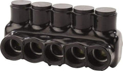 POLARIS nsi - 6 AWG, Class B & C Wire Compatible, Aluminum, Hex Split Bolt Connector - 5.62" OAL, 2.41" Base Width - Industrial Tool & Supply