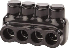 POLARIS nsi - 14 to 1/0 AWG, Class B & C Wire Compatible, Aluminum, Hex Split Bolt Connector - 2.89" OAL, 1-1/2" Base Width - Industrial Tool & Supply