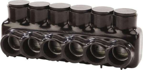 POLARIS nsi - 4 AWG, Class B & C Wire Compatible, Aluminum, Hex Split Bolt Connector - 7.52" OAL, 2.83" Base Width - Industrial Tool & Supply