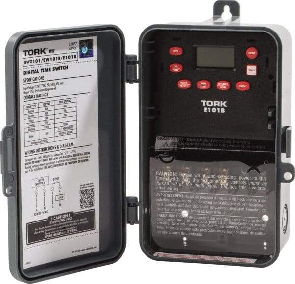 TORK nsi - Electrical Timers & Timer Switches Timer/Switch Type: Electronic Timer Switch Recommended Environment: Indoor/Outdoor - Industrial Tool & Supply