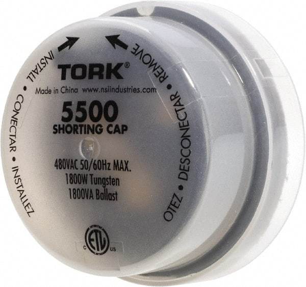 TORK nsi - Sensor Photo Control Shorting Cap - Use with Outdoor Light Fixtures - Industrial Tool & Supply
