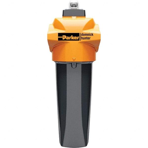 Domnick Hunter - 339 CFM Water, Oil, Particles Filter - 1-1/2" NPT, 232 psi, Float Drain - Industrial Tool & Supply