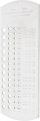 SPI - Drill Gages Minimum Hole Size (Wire): #60 Maximum Hole Size (Wire): #1 - Industrial Tool & Supply