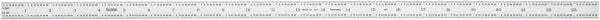 SPI - 24" Long, 1/100, 1/64, 1/50, 1/32" Graduation, Flexible Steel Rule - 16R Graduation Style, Satin Chrome Finish - Industrial Tool & Supply