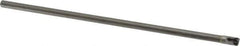 Hertel - 0.275" Min Bore Diam, 6" OAL, 3/16" Shank Diam, HBBF Indexable Boring Bar - 1-7/8" Max Bore Depth, TD.. Insert, Screw Holding Method - Industrial Tool & Supply