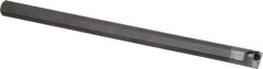 Hertel - 0.563" Min Bore Diam, 8" OAL, 1/2" Shank Diam, HBBQ Indexable Boring Bar - 5" Max Bore Depth, TPC.. Insert, Screw Holding Method - Industrial Tool & Supply
