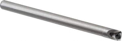 Hertel - 0.438" Min Bore Diam, 5" OAL, 3/8" Shank Diam, HBBQ Indexable Boring Bar - 1-1/2" Max Bore Depth, TPC.. Insert, Screw Holding Method - Industrial Tool & Supply