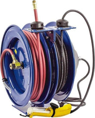 CoxReels - 50' Spring Retractable Hose Reel - 300 psi, Hose Included - Industrial Tool & Supply