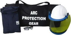 PRO-SAFE - Size XL, 2 HRC, Arc Flash Clothing Kit - 12 cal per Sq cm, Hard Cap Protection - Industrial Tool & Supply